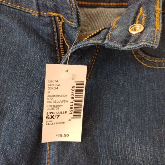 Girls Children's place , new Super skinny Jeans size 6X/7 - Picture 3 of 3